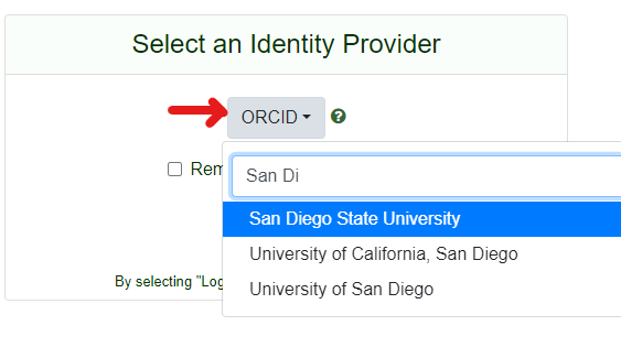 Search Your Institution